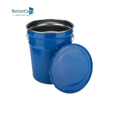 latta di decorazione della pittura di 0.28mm-0.43mm   Giro Tin Bucket Tightly Sealed