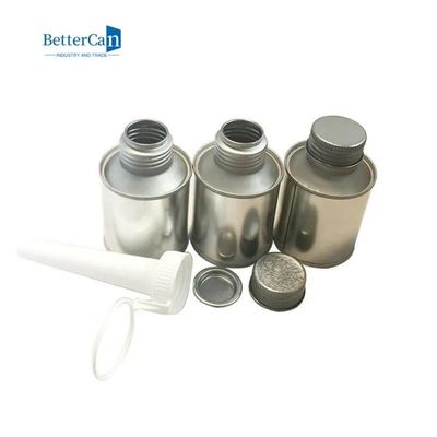 latte del metallo di 100ml Tin Can Packaging Round Empty per il cemento della colla