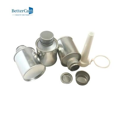latte del metallo di 100ml Tin Can Packaging Round Empty per il cemento della colla