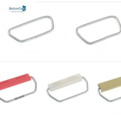 Metallo Tin Accessories 0.21mm Tin Container Handle quadrato