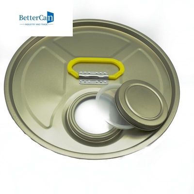 Intorno a Tin Can Components, fondo del secchio della latta con il composto allineare/di Unling