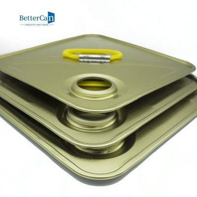 quadrato Tin Can Parts L237*W237 di 18L 20L con la maniglia/cappuccio su misura
