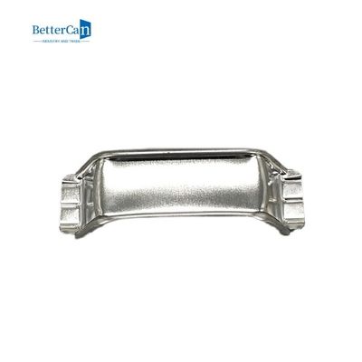 Colore di superficie senza fodera oro/di Tin Can Handle Silver per la cima rettangolare