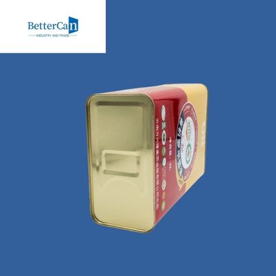 Latta rettangolare dell'olio di palma da 1 gallone di Olive Oil Tin Can Customized del metallo quadrato