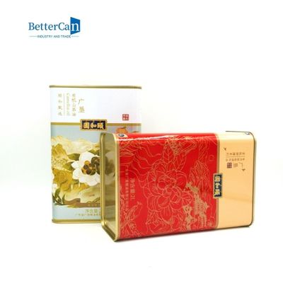 3 litri rettangolare Olive Oil Tin Can Manufacturers senza maniglia