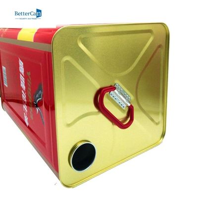 l'olio da tavola di 18L Olive Oil Tin Can Square può con i becchi di versamento