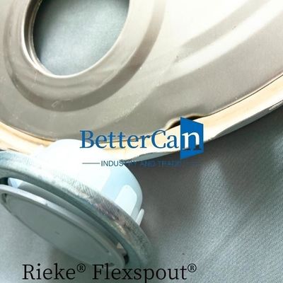 Accessoari per secchioni di latta da 300 mm 0,38 mm Copertura metallica con tappo Rieke Flexspout Per secchioni di metallo da 20 litri