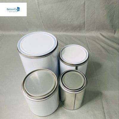 OEM Rotondo 250 ml Latte di latta 500 ml Contenitore di vernice industriale
