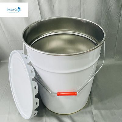10 litri di contenitore vuoto industriale con anello di chiusura spessore 0,35 mm secchio vuoto da 5 litri