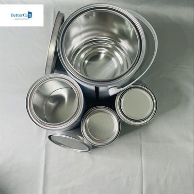 OEM Rotondo 250 ml Latte di latta 500 ml Contenitore di vernice industriale