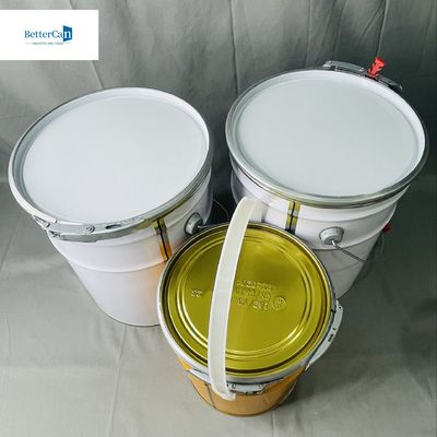 10 litri di contenitore vuoto industriale con anello di chiusura spessore 0,35 mm secchio vuoto da 5 litri