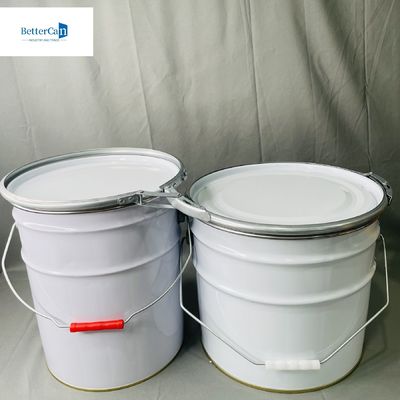 Bottile di metallo da 10 litri con coperchio Liquido da 2,2 galloni imballaggio