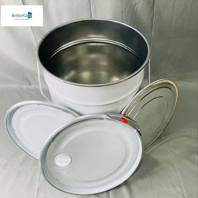Bottile di metallo da 10 litri con coperchio Liquido da 2,2 galloni imballaggio
