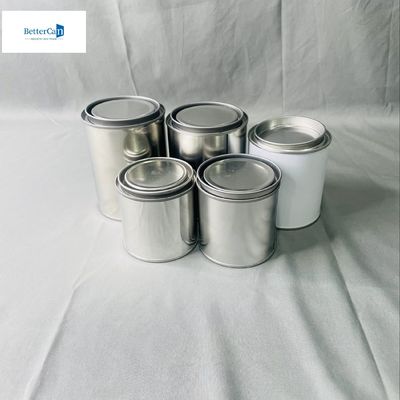 Contenitori di stagno di 250 ml con coperchio