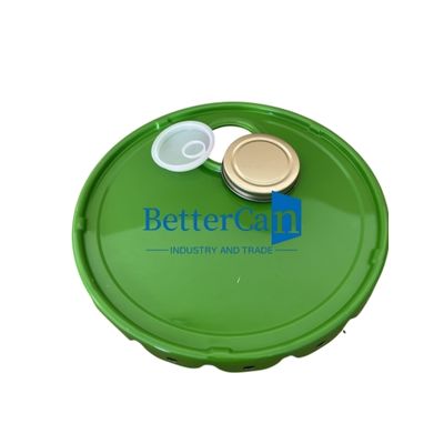 20 litri Conico Capo del secchio Con Capo di vite Can Accessori 0,35mm 5gal Copertura metallica